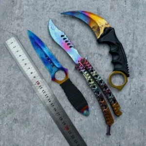 Csgo handcrafted high-hardness steel quenching knife
