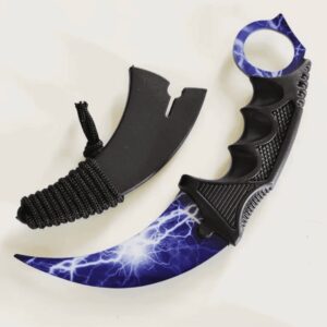 Blue lightning