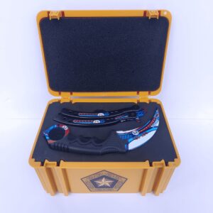 Italian rally (a set including knives and a box)