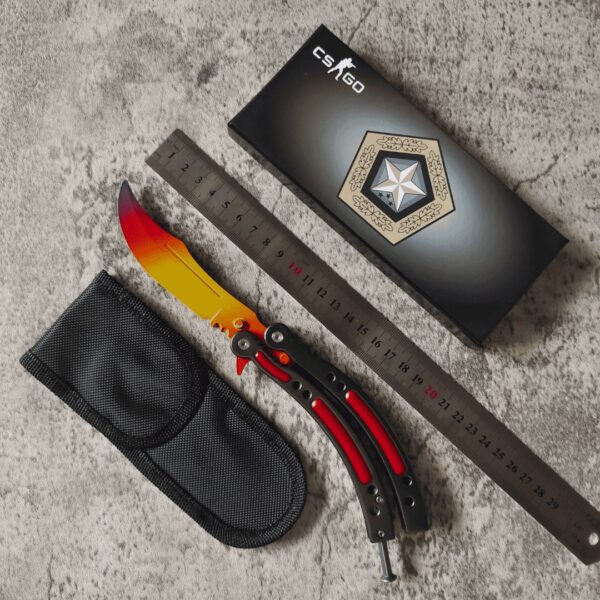 Csgo handcrafted high-hardness butterfly knives