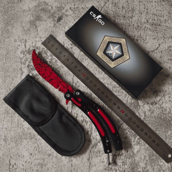 Csgo handcrafted high-hardness butterfly knives