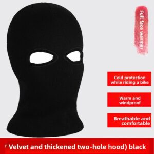 Two-hole black fleece version
