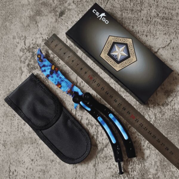 Csgo handcrafted high-hardness butterfly knives