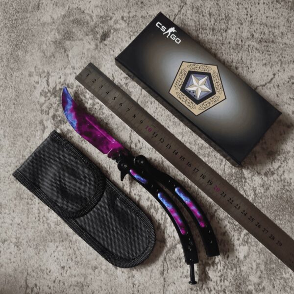 Csgo handcrafted high-hardness butterfly knives