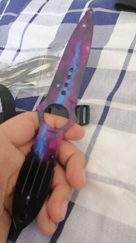 Csgo high-hardness Skull Knife photo review