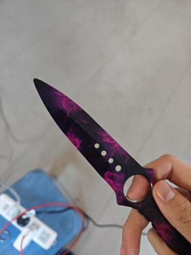 Csgo high-hardness Skull Knife photo review