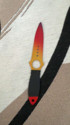 Csgo high-hardness Skull Knife photo review