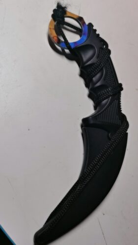Csgo high-hardness unedged practice knife photo review