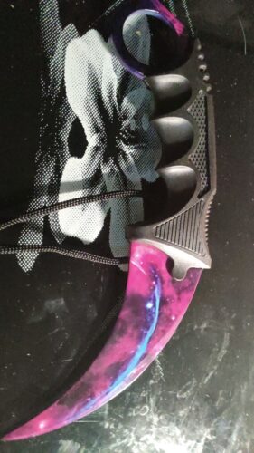 Csgo high-hardness unedged practice knife photo review
