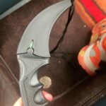 Csgo high-hardness unedged practice knife photo review