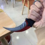 Csgo high-hardness unedged practice knife photo review