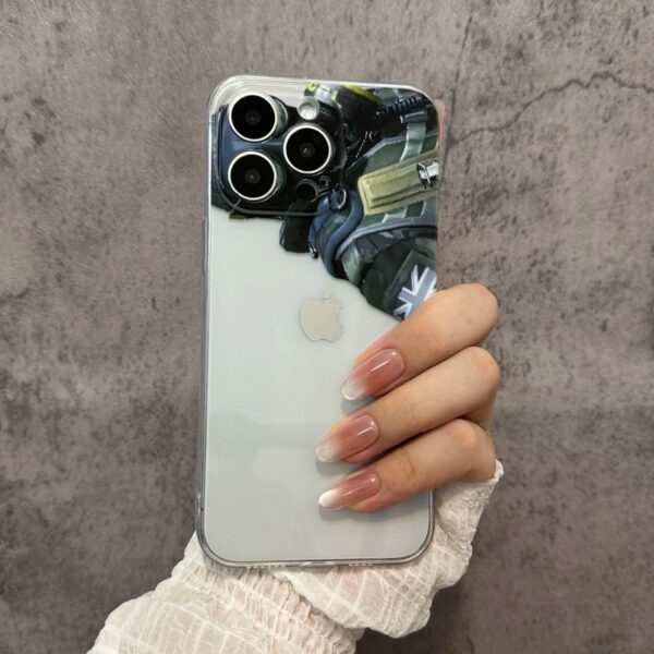 Csgo is applicable to IPHONE soft case [Agent Green Fly]