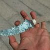 【 Crystal Handle 】 Ice blade made of cat's eye stone