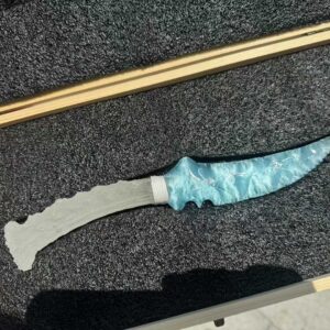 【 Crystal Handle 】 Ice blade made of cat's eye stone