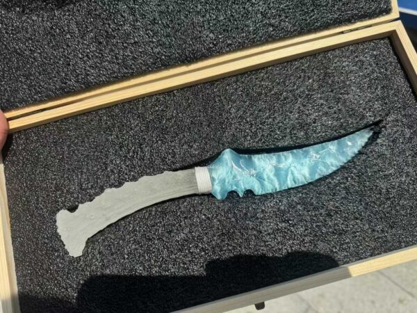 【 Crystal Handle 】 Ice blade made of cat's eye stone