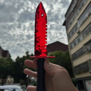 【 Cat's Eye Stone material 】 Handcrafted ruby M9 bayonet