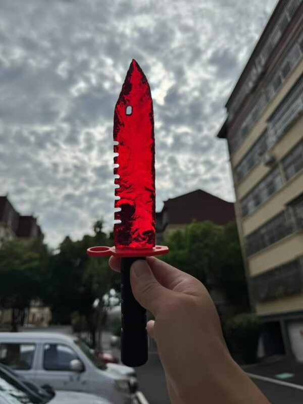 【 Cat's Eye Stone material 】 Handcrafted ruby M9 bayonet