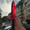 【 Cat's Eye Stone material 】 Handcrafted ruby M9 bayonet