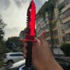 【 Cat's Eye Stone material 】 Handcrafted ruby M9 bayonet
