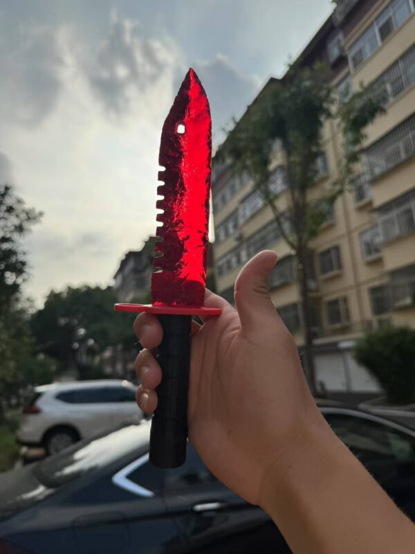 【 Cat's Eye Stone material 】 Handcrafted ruby M9 bayonet